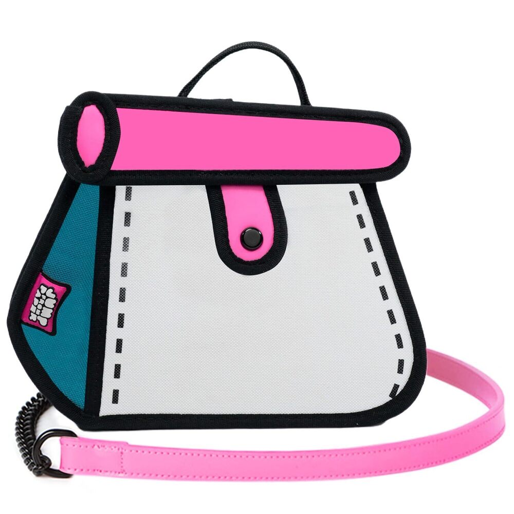 8194 Original 2D Cartoon Crossbody Bag Cake - Fun Pop Art, Novelty Cross